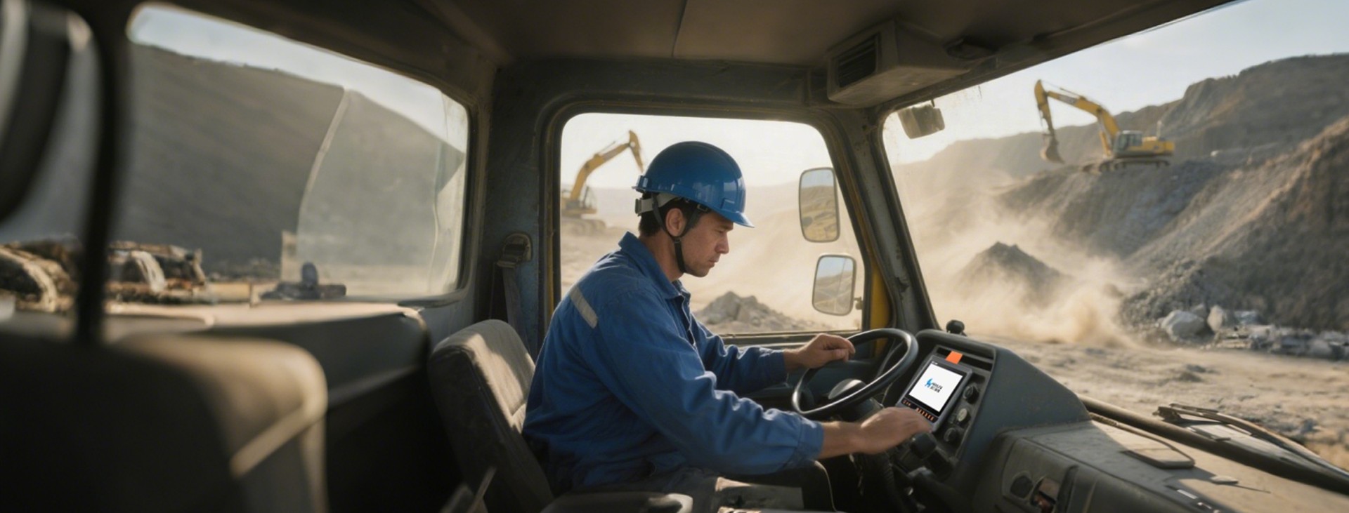 矿山智能调度系统车机方案