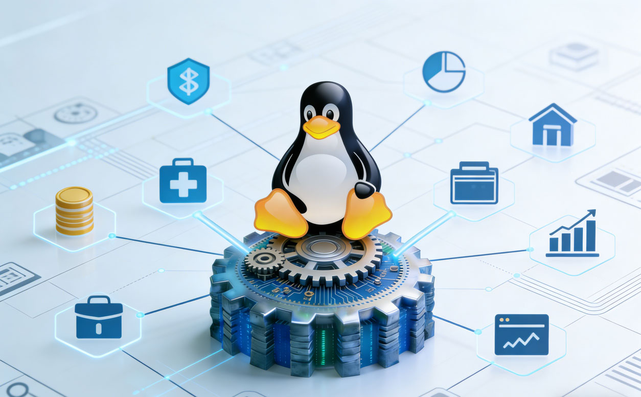 Linux系统行业应用图