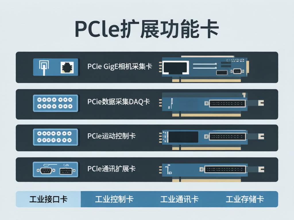 工控机PCIe扩展功能卡