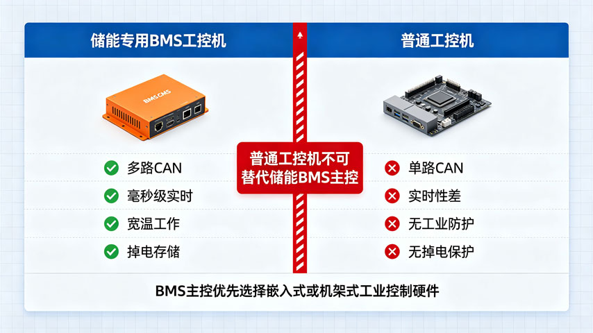 储能BMS工控机vs普通工控机
