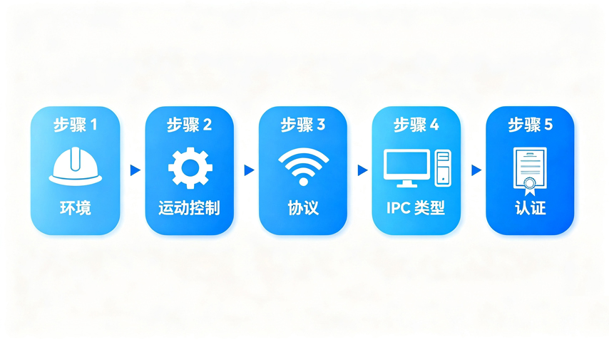锂电产线工控机选型五步决策流程