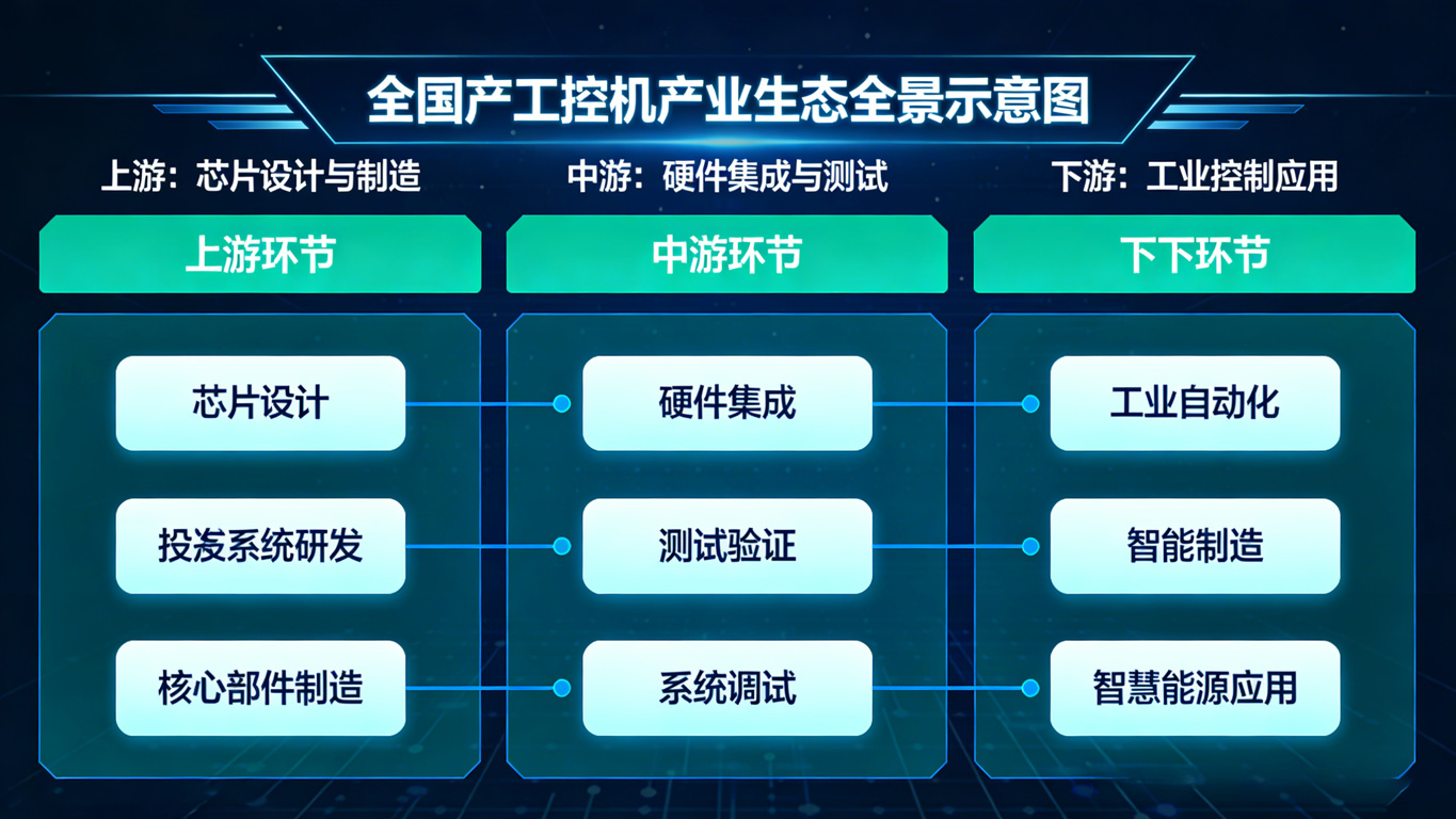 全国产工控机产业生态全景图