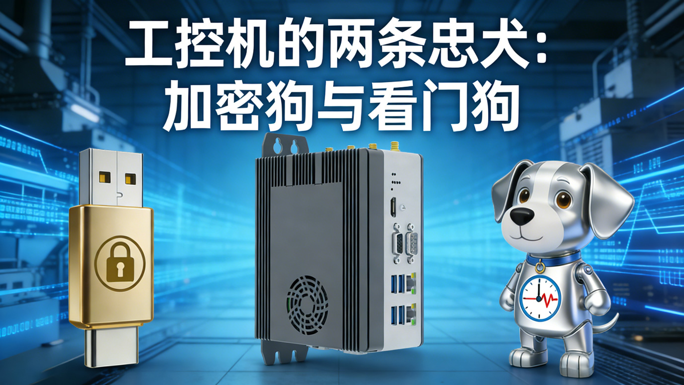 工控机中加密狗和看门狗图