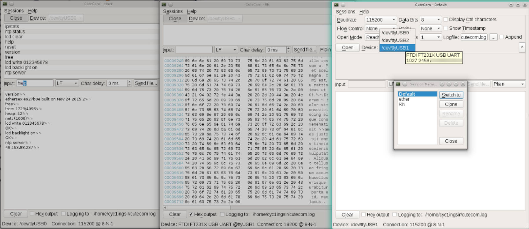 CuteCom使用,工业一体机,工业平板电脑,国产工控机