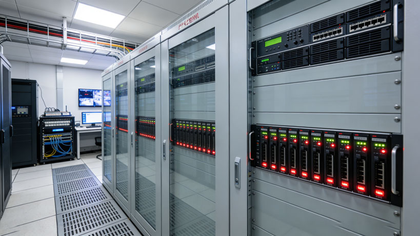 国产化工控机机房图,工业一体机,工业平板电脑,国产工控机