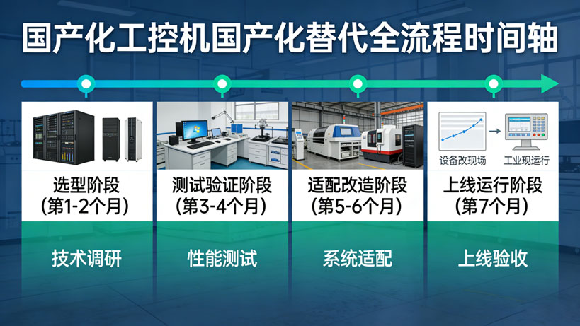 国产化工控机国产化替代全流程时间轴