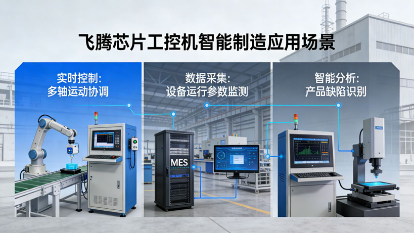 飞腾芯片工控机应用场景图