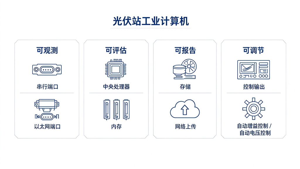 四可功能对工控机配置要求映射图